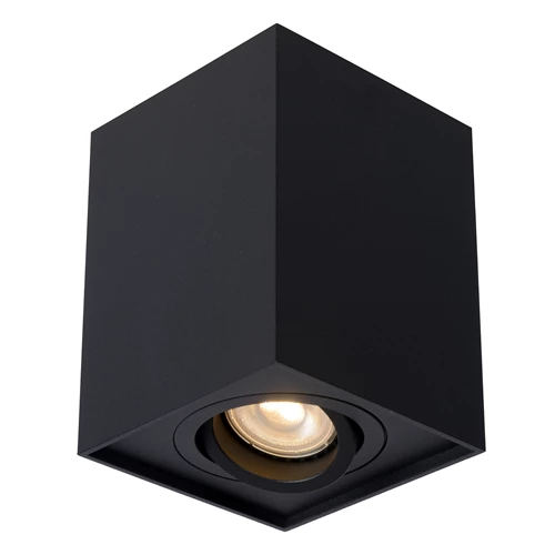 Lucide TUBE - Foco de techo - 1xGU10 - Negro - detalle 1